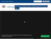 Tablet Screenshot of nipam.na